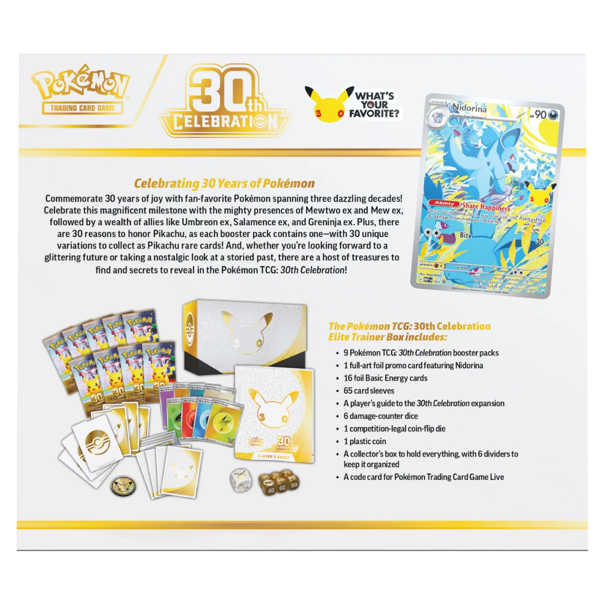 30th Celebration Elite Trainer Box