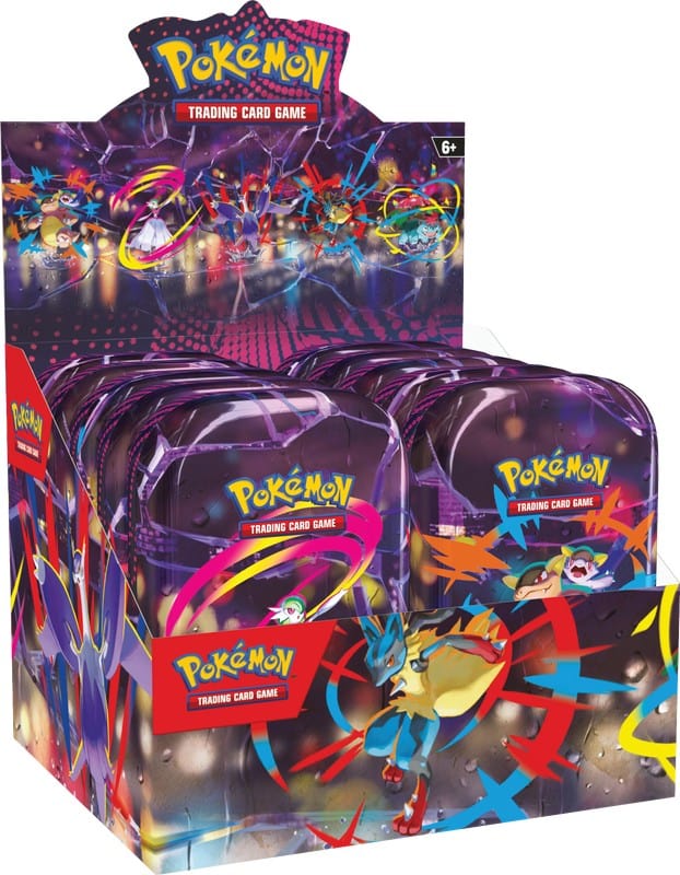 Mega Heroes Mini Tin Display Box | POKÉMON | English