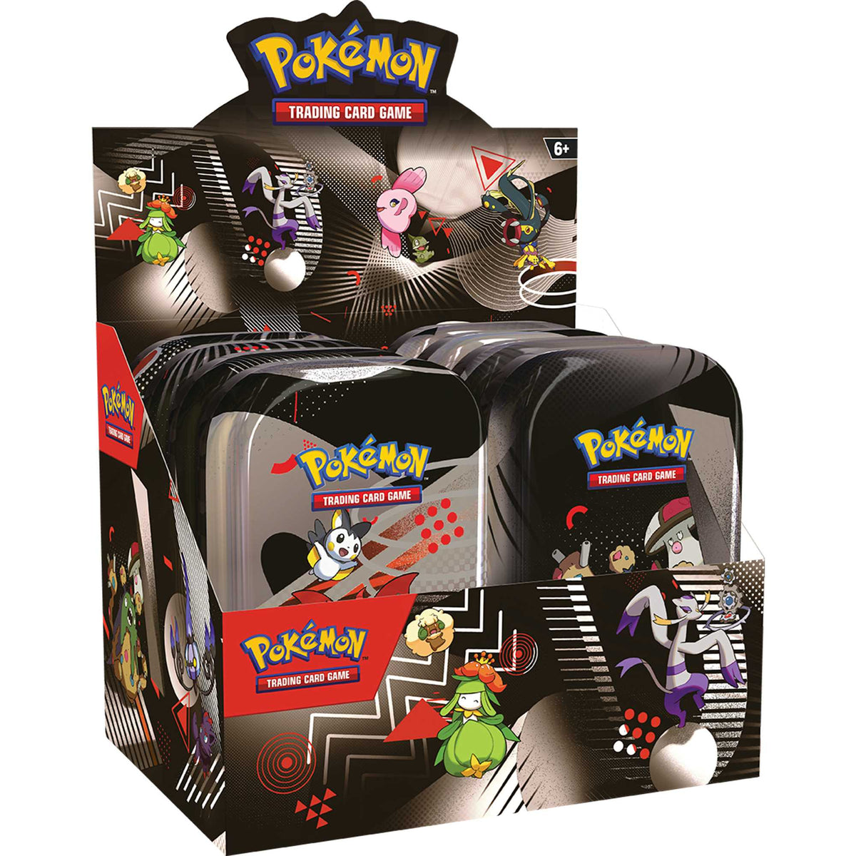 Black Bolt & White Flare Unova Mini Tin Display Box | POKÉMON | English