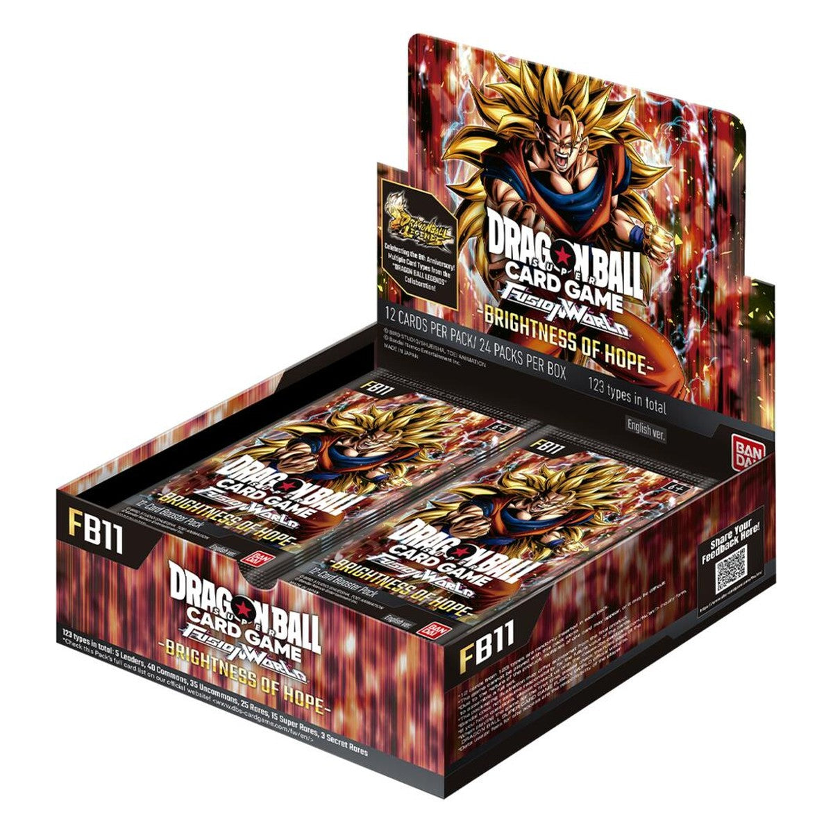 Booster Box FB11 | Brightness of Hope | Fusion World | DRAGON BALL | English (Pre-Order)