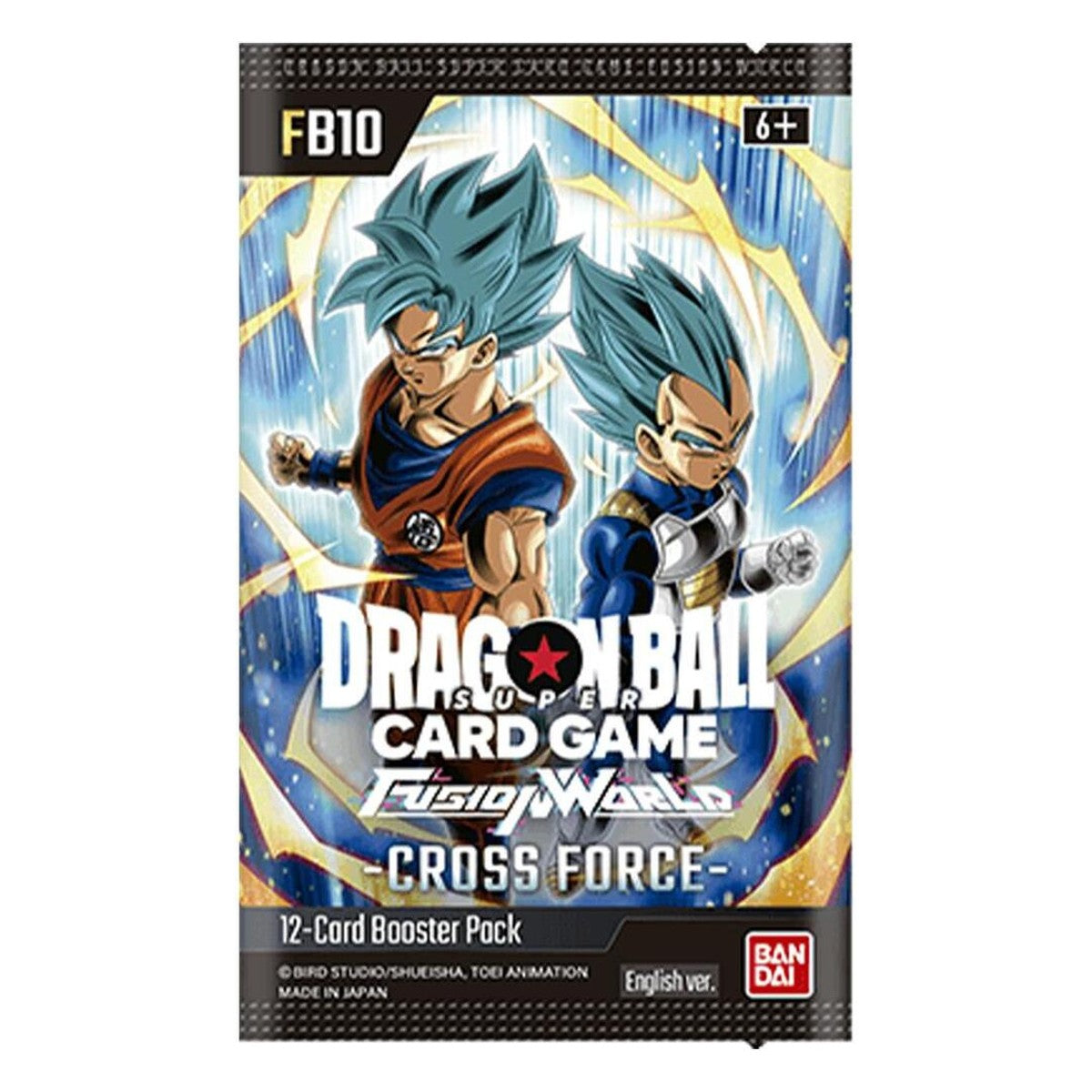 FB10 Booster Pack | Cross Force | Fusion World | DRAGON BALL | English