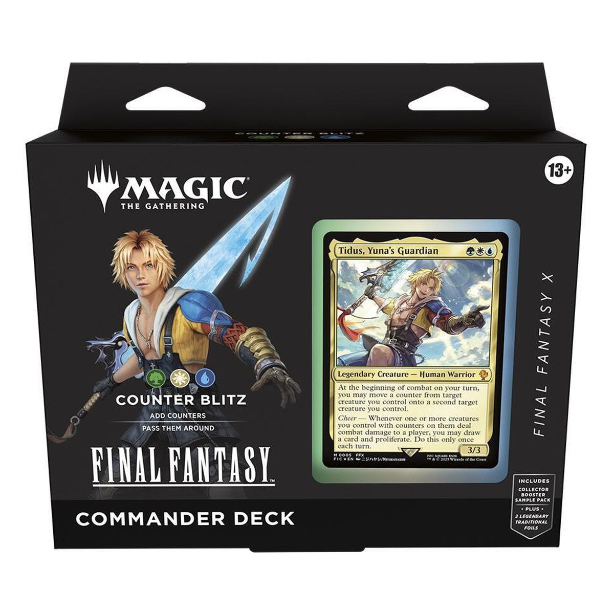 FINAL FANTASY Commander Deck - FINAL FANTASY X Counter Blitz | MAGIC: THE GATHERING | English
