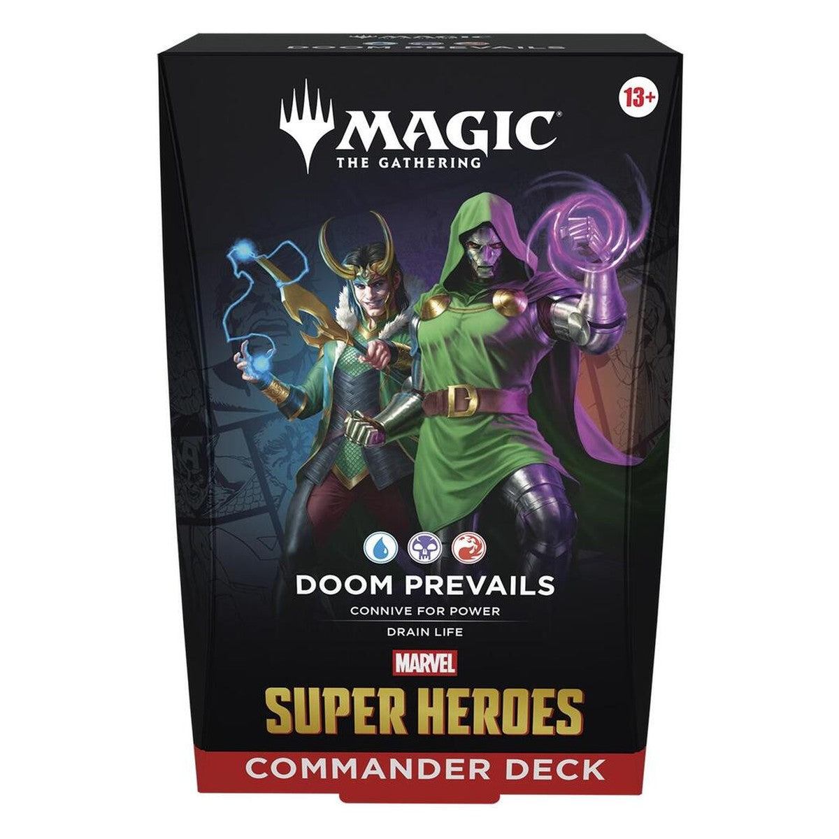 Marvel Super Heroes Commander Deck - Doom Prevails | MAGIC: THE GATHERING | English