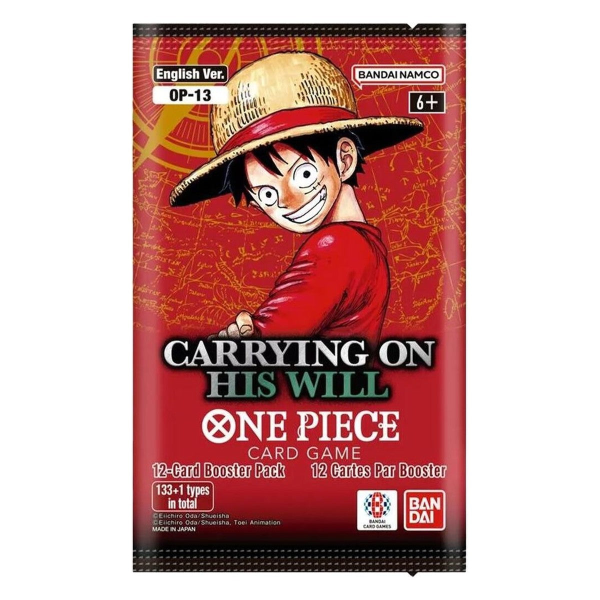 OP-13 Booster Pack | ONE PIECE | Carrying On His Will | English