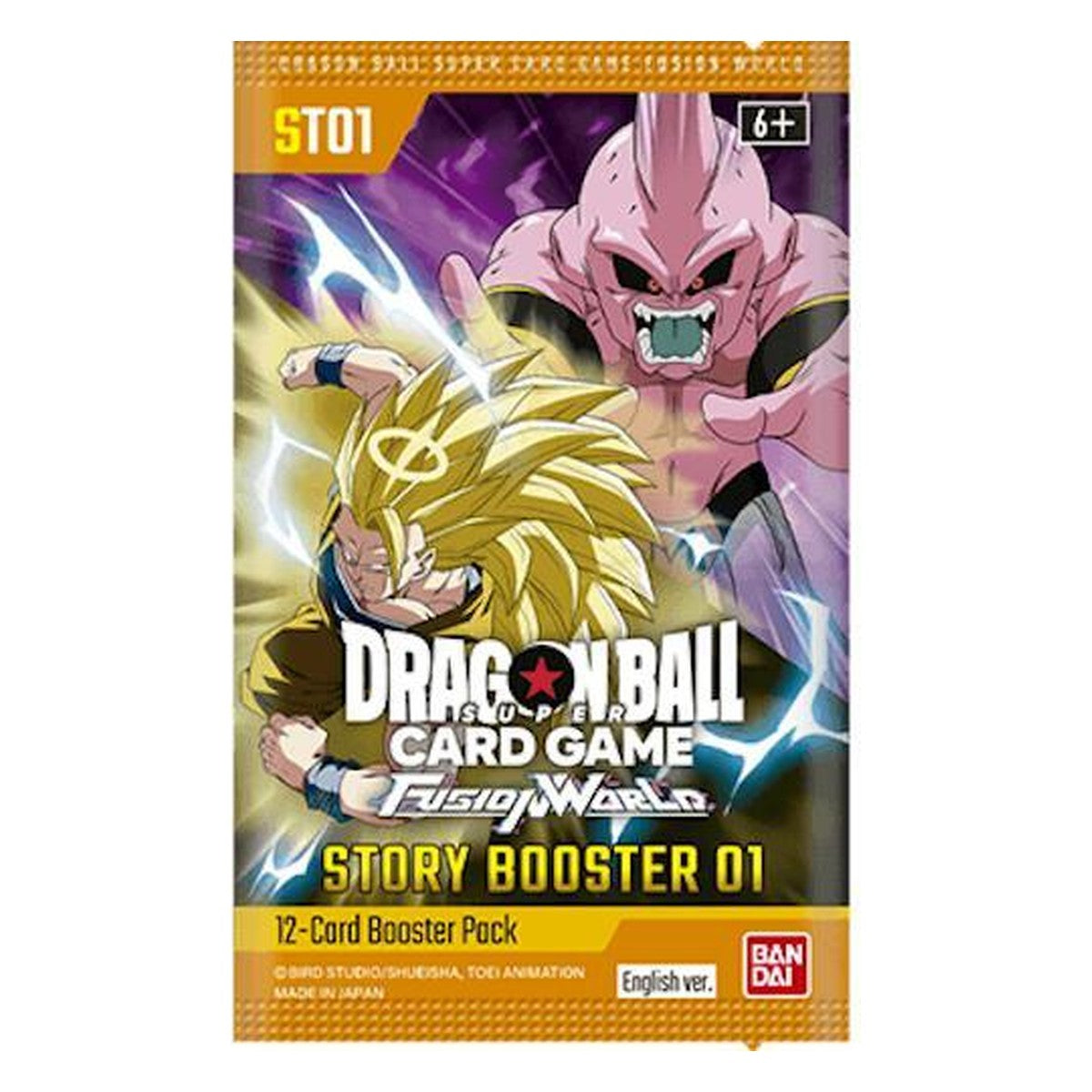 ST01 Booster Pack | Story Booster 01 | Fusion World | DRAGON BALL | English
