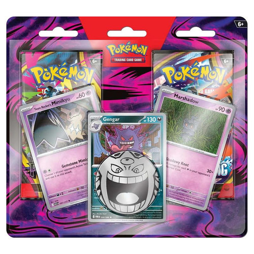 Enhanced 2-Pack Blister - Gengar, Marshadow & Team Rocket's Mimikyu | POKÉMON | English