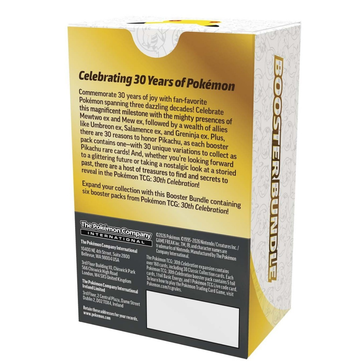 30th Celebration Booster Bundle – US Celestial Guild