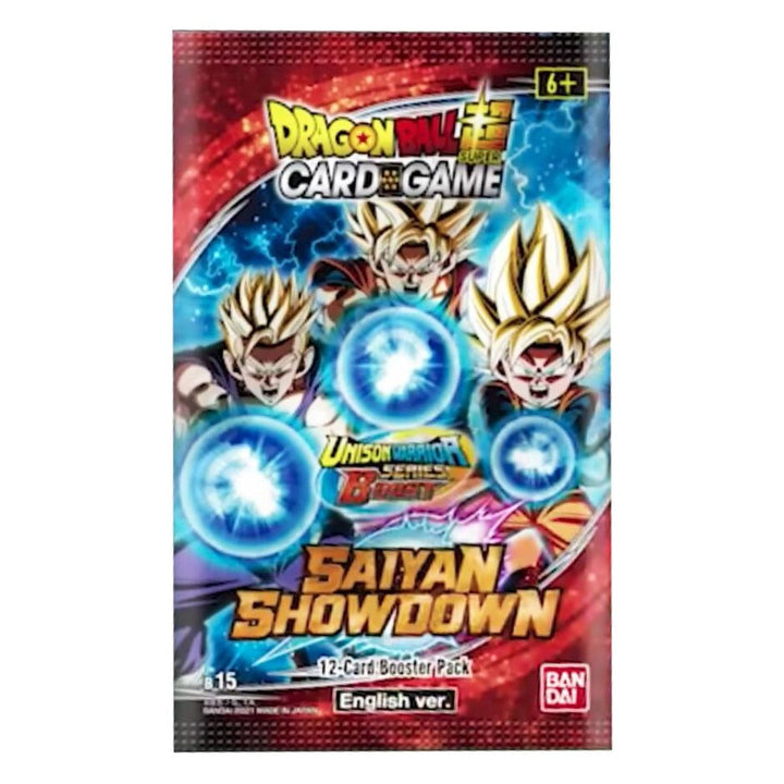 B-15 Booster Pack | Saiyan Showdown | DRAGON BALL | English