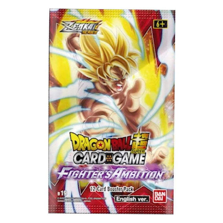 B-19 Booster Pack | Fighter's Ambition | DRAGON BALL | English