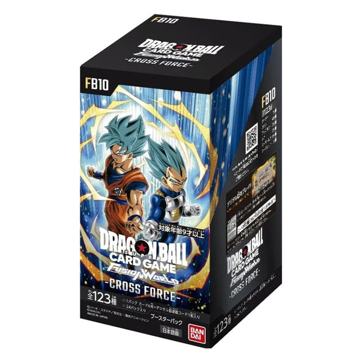 Booster Box FB10 | Cross Force | Fusion World | DRAGON BALL | Japanese