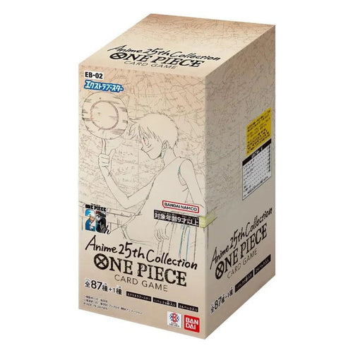 EB-02 Extra Booster Box | ONE PIECE | Anime 25th Collection | Japanese
