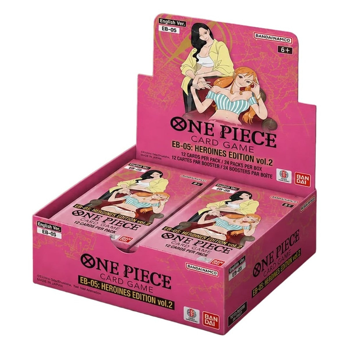 EB-05 Extra Booster Box | ONE PIECE | Heroines Edition Vol.2 | English (Pre-Order)