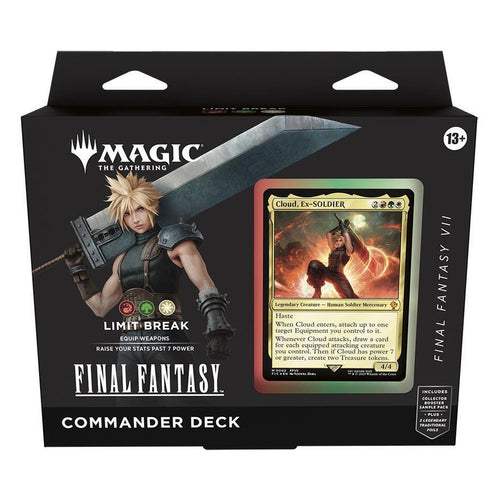 FINAL FANTASY Commander Deck - FINAL FANTASY VII Limit Break | MAGIC: THE GATHERING | English