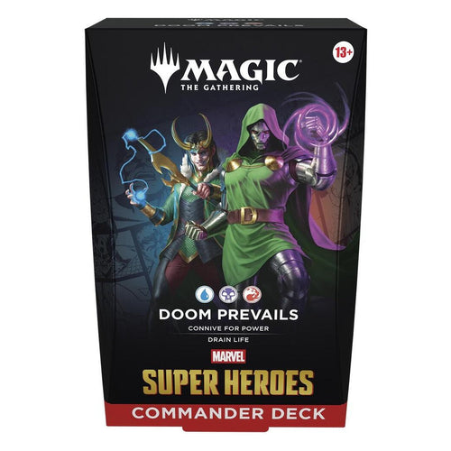 Marvel Super Heroes Commander Deck - Doom Prevails | MAGIC: THE GATHERING | English
