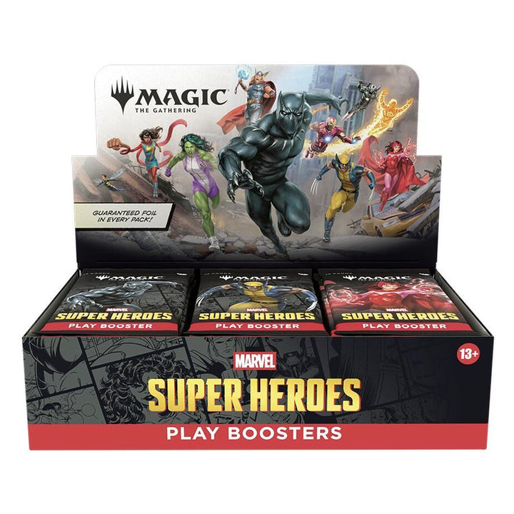 Marvel Super Heroes Play Booster Box | MAGIC: THE GATHERING | English