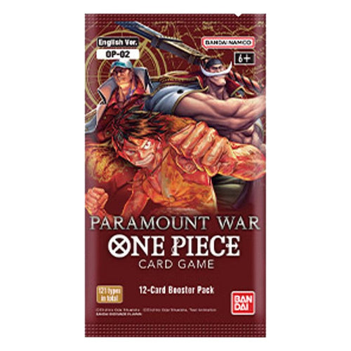 OP-02 Booster Pack | ONE PIECE | Paramount War | English