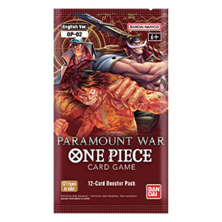 OP-02 Booster Pack | ONE PIECE | Paramount War | English