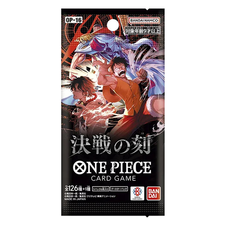 OP-16 Booster Pack | ONE PIECE | The Time of Battle | Japanese