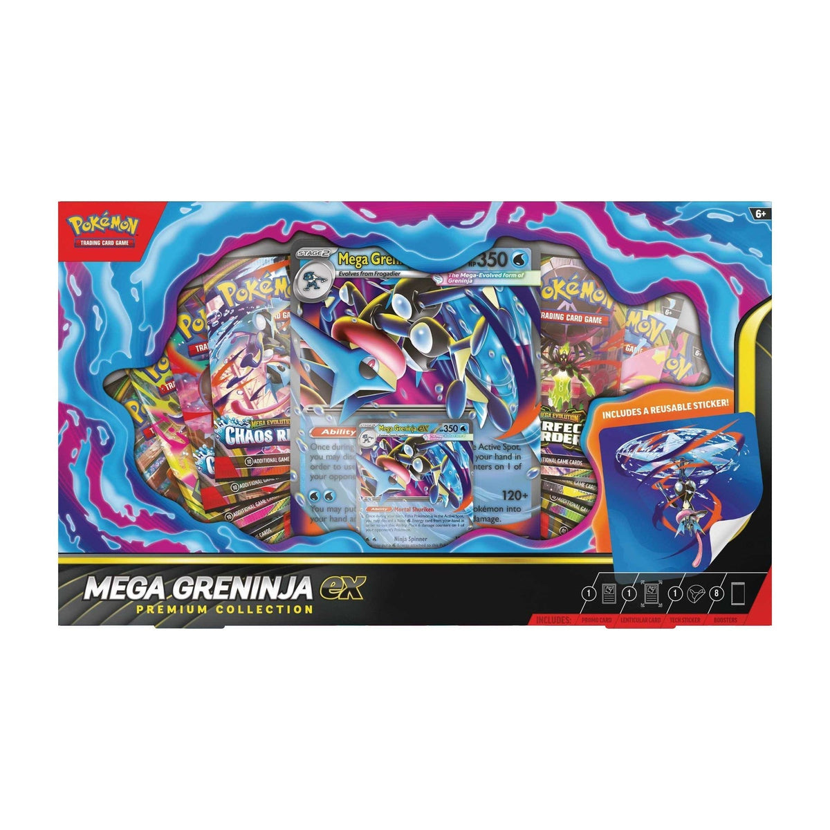 Mega Greninja ex Premium Collection | POKÉMON | English
