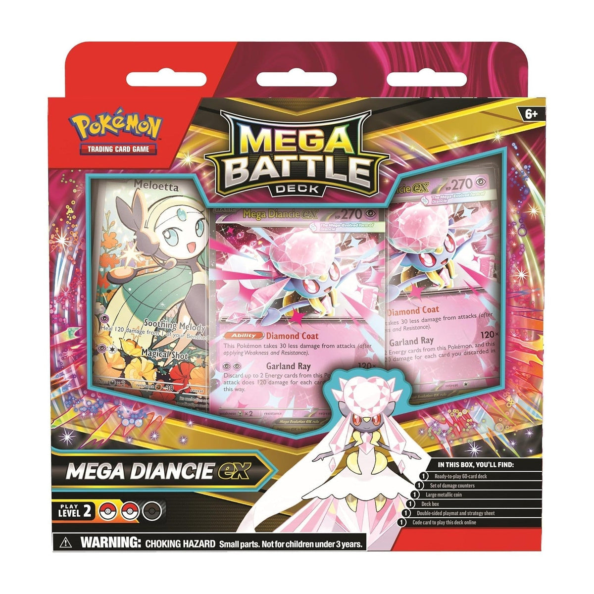 Mega Battle Deck - Mega Gengar ex / Mega Diancie ex | POKÉMON | English