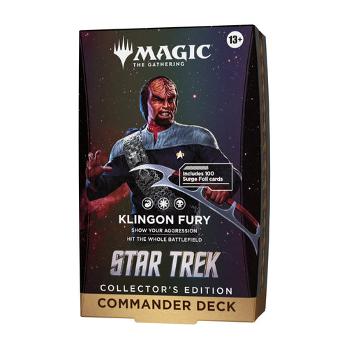 Star Trek Collector's Edition Commander Deck - Klingon Fury | MAGIC: THE GATHERING | English (Pre-Order)