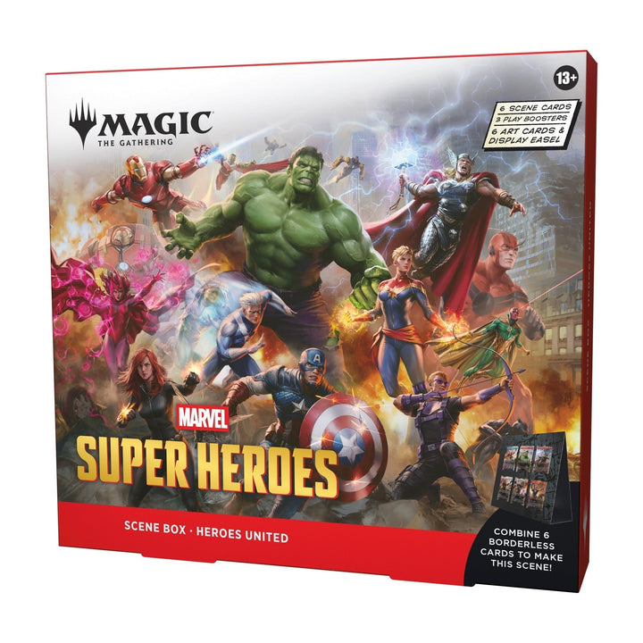 Marvel Super Heroes Scene Box - Heroes United | MAGIC: THE GATHERING | English