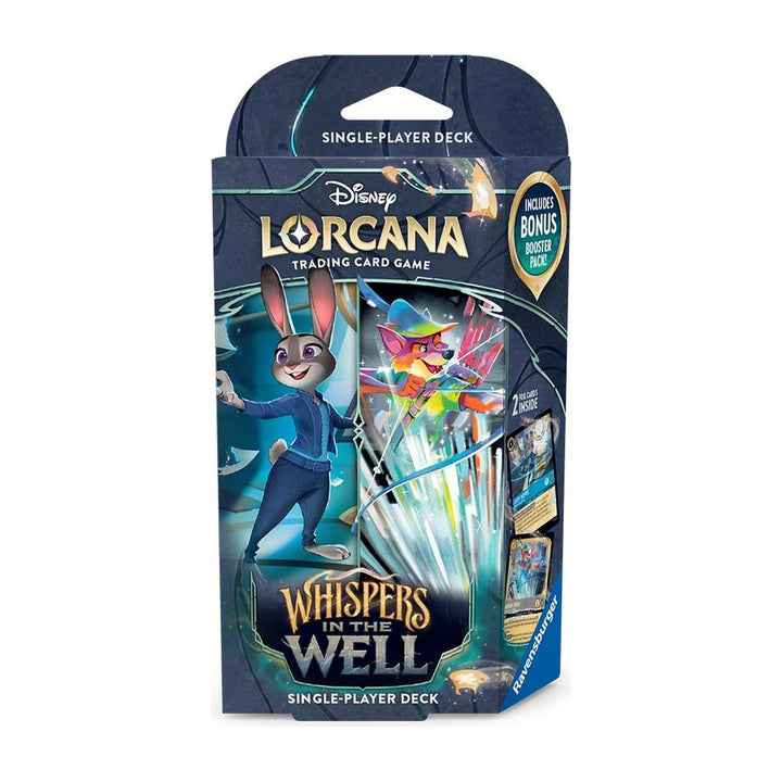 Whispers in the Well Starter Deck - Sapphire & Steel (Judy Hopps & Robin Hood) | DISNEY LORCANA | English