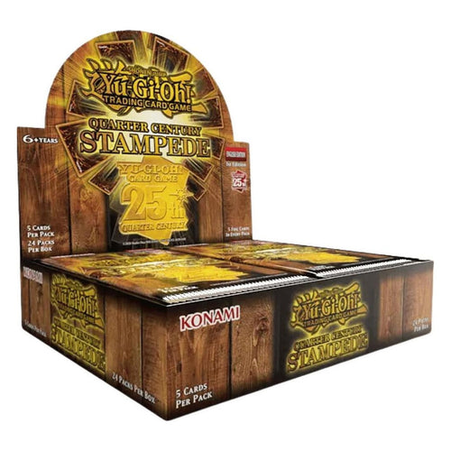 Quarter Century Stampede Booster Box | YU-GI-OH! | English