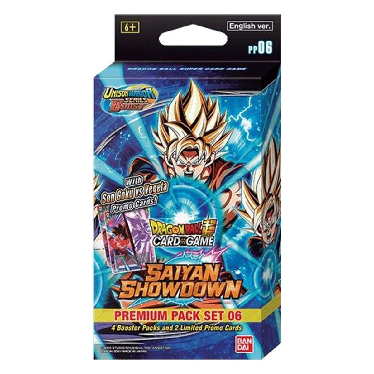 Saiyan Showdown Premium Pack Set 06 [PP06] | DRAGON BALL | English