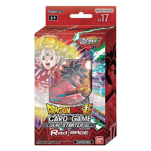 Starter Deck 17 -RED RAGE- [DBS-SD17] | DRAGON BALL | English