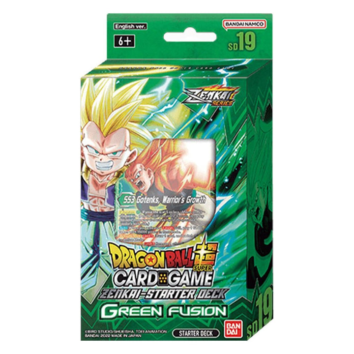 Starter Deck 19 -GREEN FUSION- [DBS-SD19] | DRAGON BALL | English