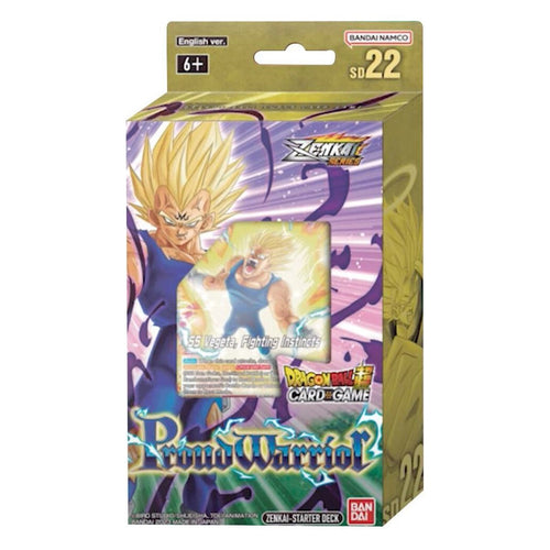 Starter Deck 22 -Proud Warrior- [DBS-SD22] | DRAGON BALL | English