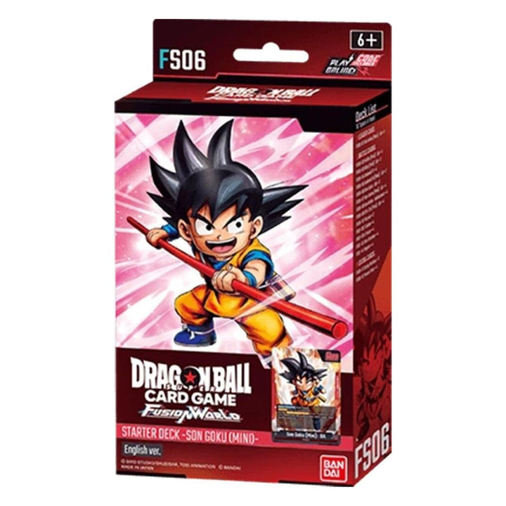 Starter Deck -Son Goku (Mini)- [FS06] | Fusion World | DRAGON BALL | English