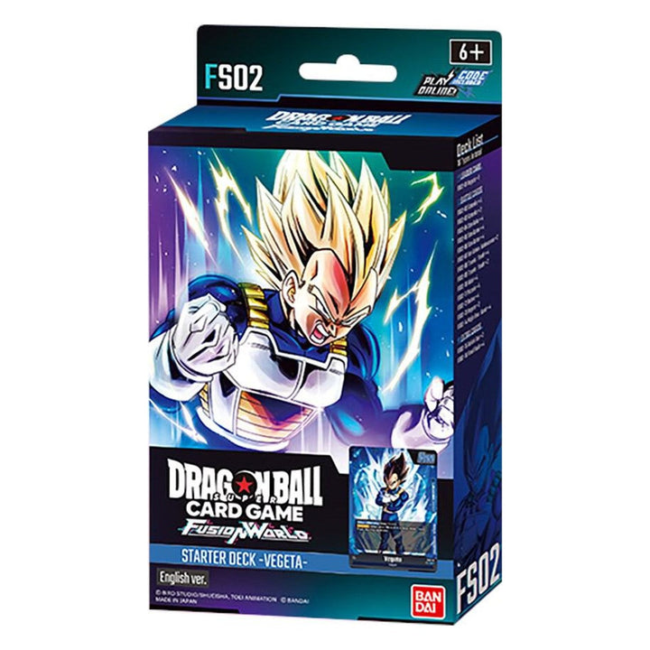 Starter Deck -Vegeta- [FS02] | Fusion World | DRAGON BALL | English