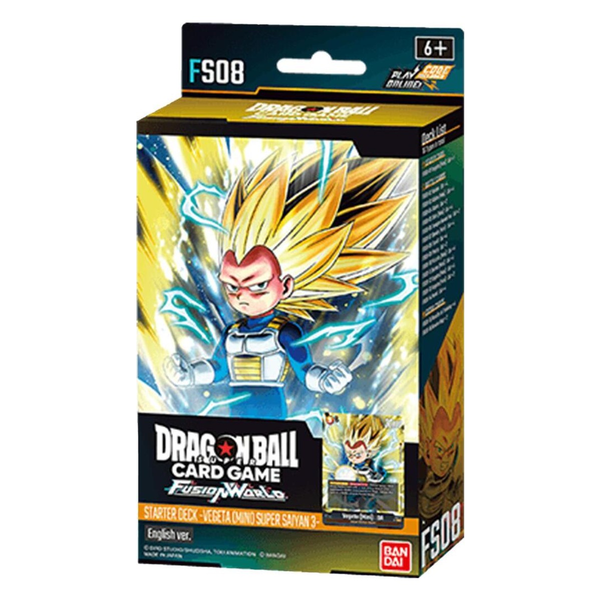 Starter Deck -Vegeta (Mini) Super Saiyan 3- [FS08] | Fusion World | DRAGON BALL | English