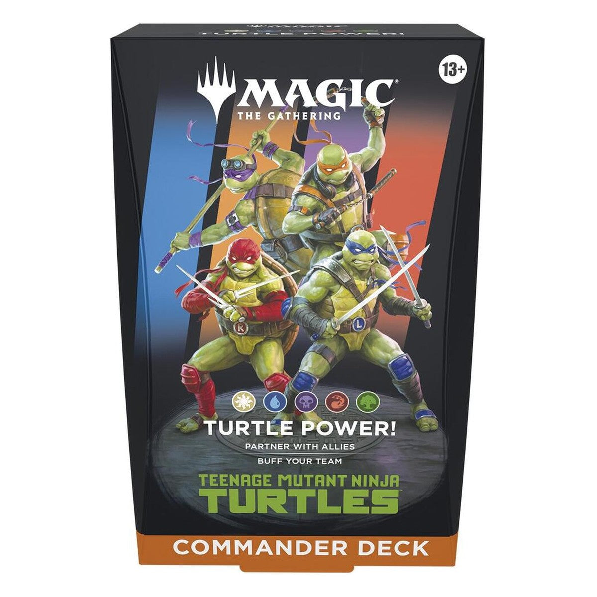 Teenage Mutant Ninja Turtles Commander Deck - Turtle Power! | MAGIC: THE GATHERING | English