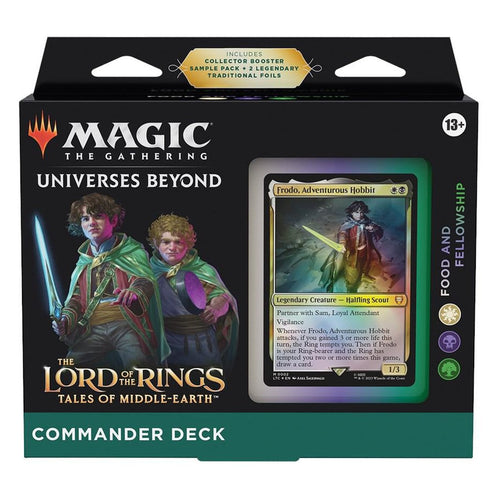 The Lord of the Rings: Tales of Middle-earth Commander Deck - Food and Fellowship | MAGIC: THE GATHERING | English