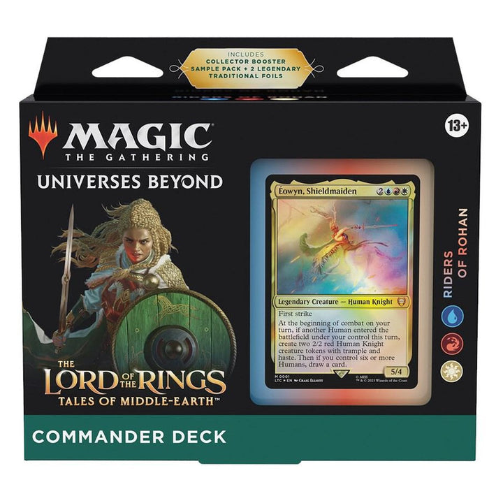 The Lord of the Rings: Tales of Middle-earth Commander Deck - Riders of Rohan | MAGIC: THE GATHERING | English