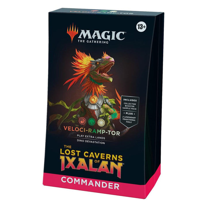 The Lost Caverns of Ixalan Commander Deck - Veloci-Ramp-Tor | MAGIC: THE GATHERING | English