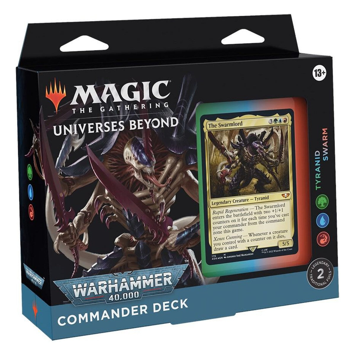 Warhammer 40,000 Commander Deck - Tyranid Swarm | MAGIC: THE GATHERING | English